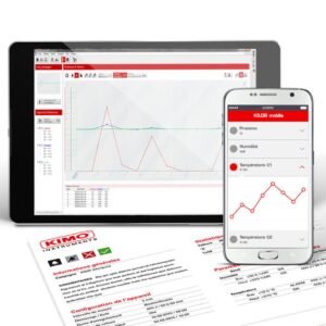Kimo Track mobile app Connect the Kimo KH 30