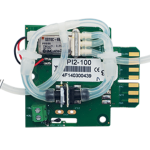 Placa de pressão intercambiável com válvula solenóide e terminal para sonda termopar K para sensores C 310 e CA 310.
Placa de pressão